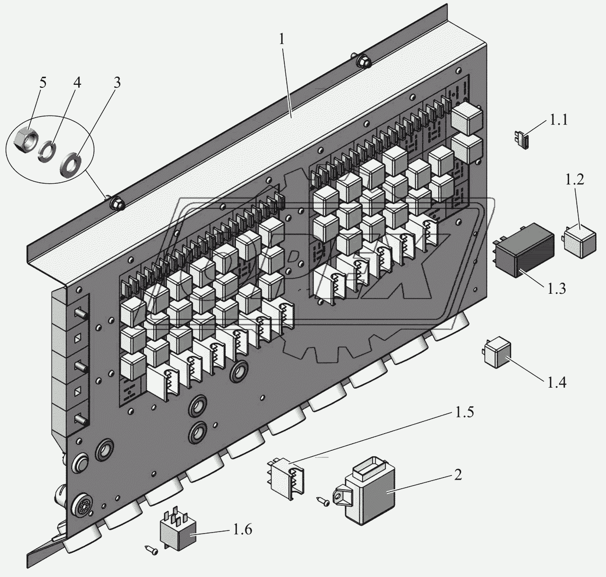 Блок коммутации 152-3700010-10